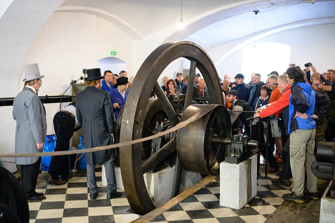 Slavnostní otevření Muzea starých strojů a technologií veřejnosti