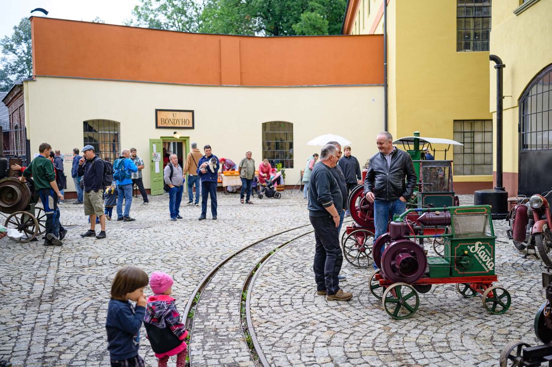 Slavnostní otevření Muzea starých strojů a technologií veřejnosti