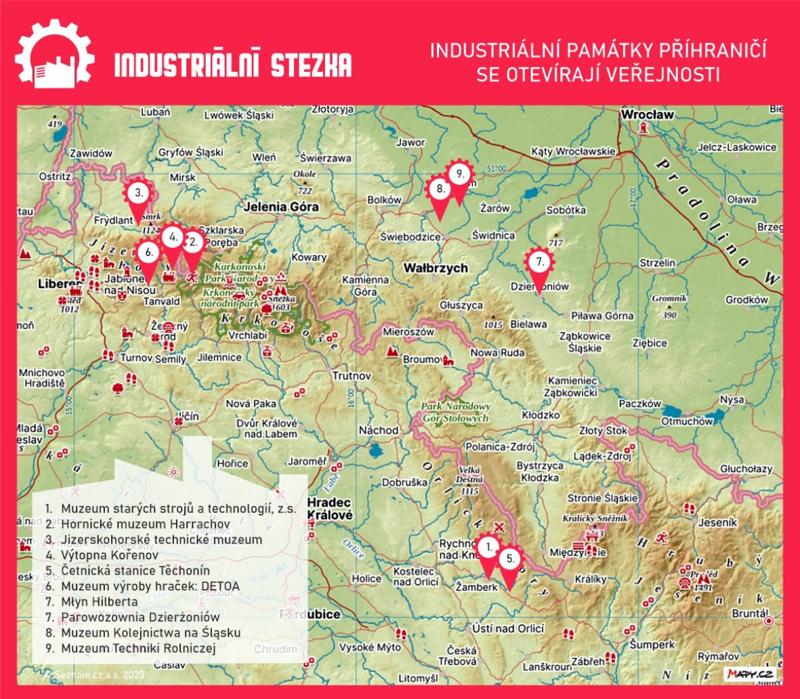 První česko‑polská virtuální industriální stezka 