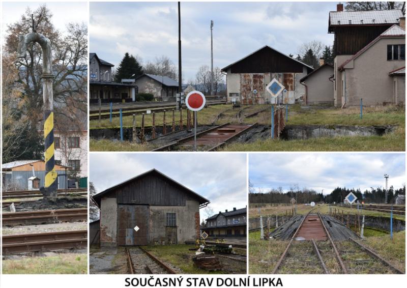 Nový bod industriální stezky? Připravuje se železniční muzeum v Dolní Lipce 