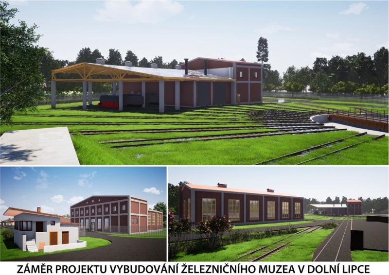 Nový bod industriální stezky? Připravuje se železniční muzeum v Dolní Lipce 