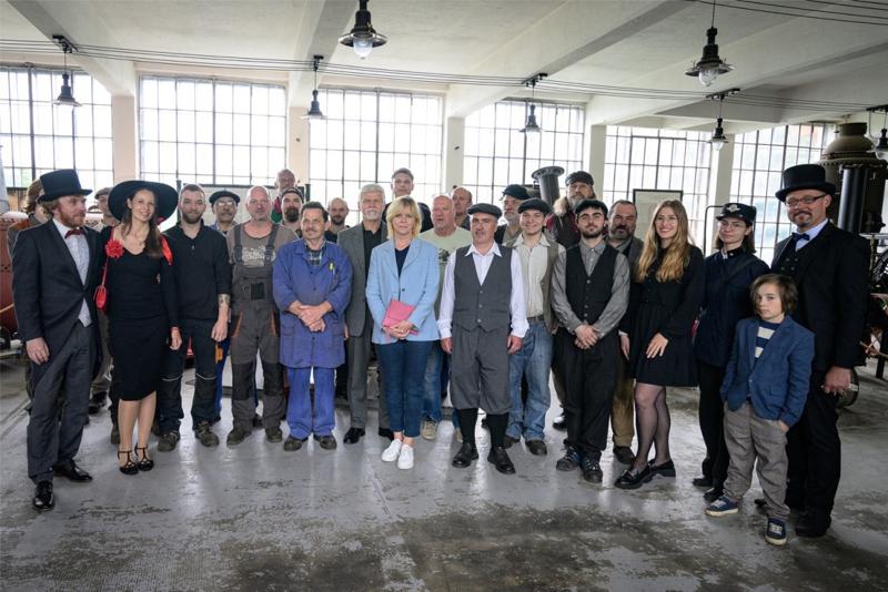 Prezidentská návštěva: Muzeum přivítalo Petra Pavla s úctou i párou 